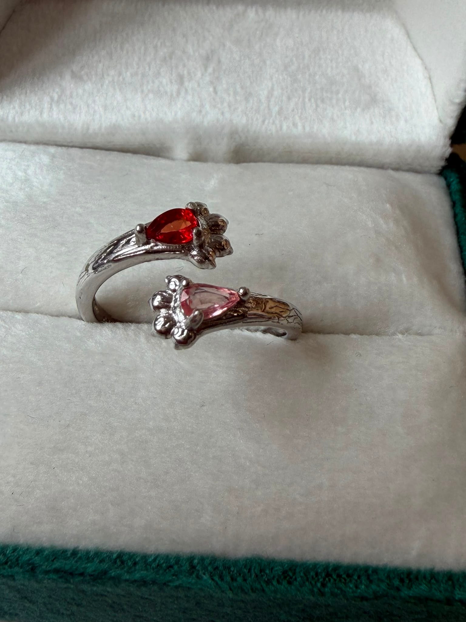 Crystal 925 Silver Rings