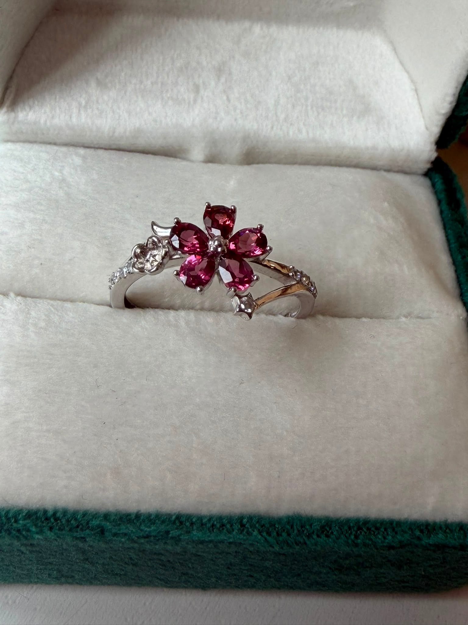 Crystal 925 Silver Rings