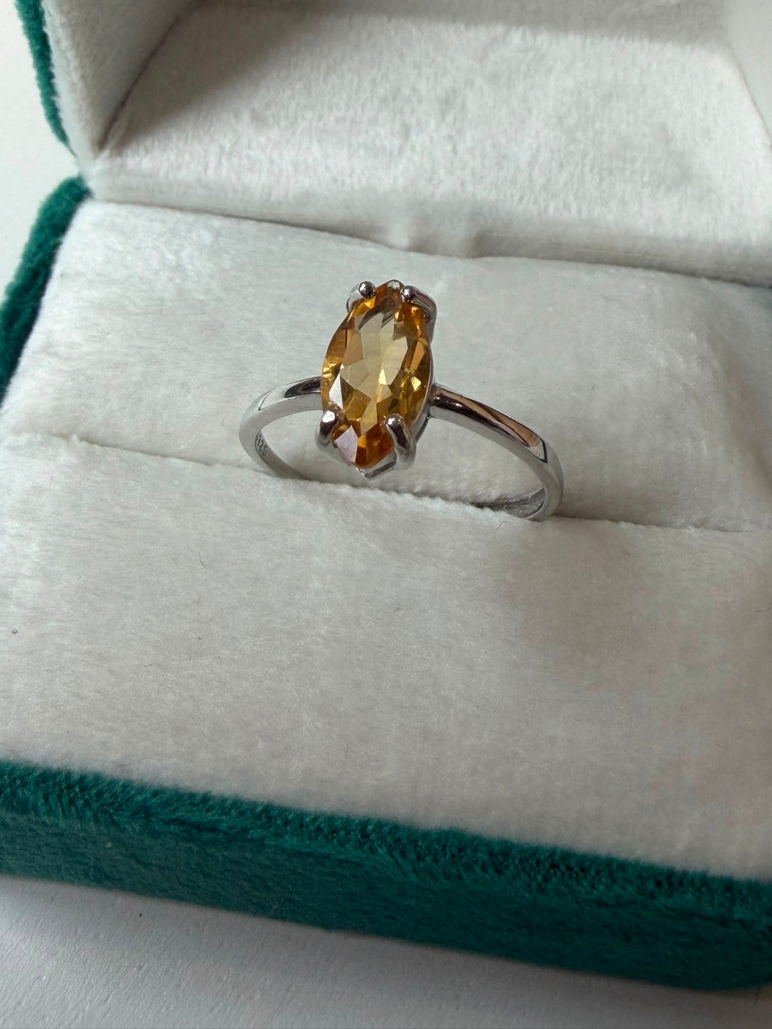 Crystal 925 Silver Rings