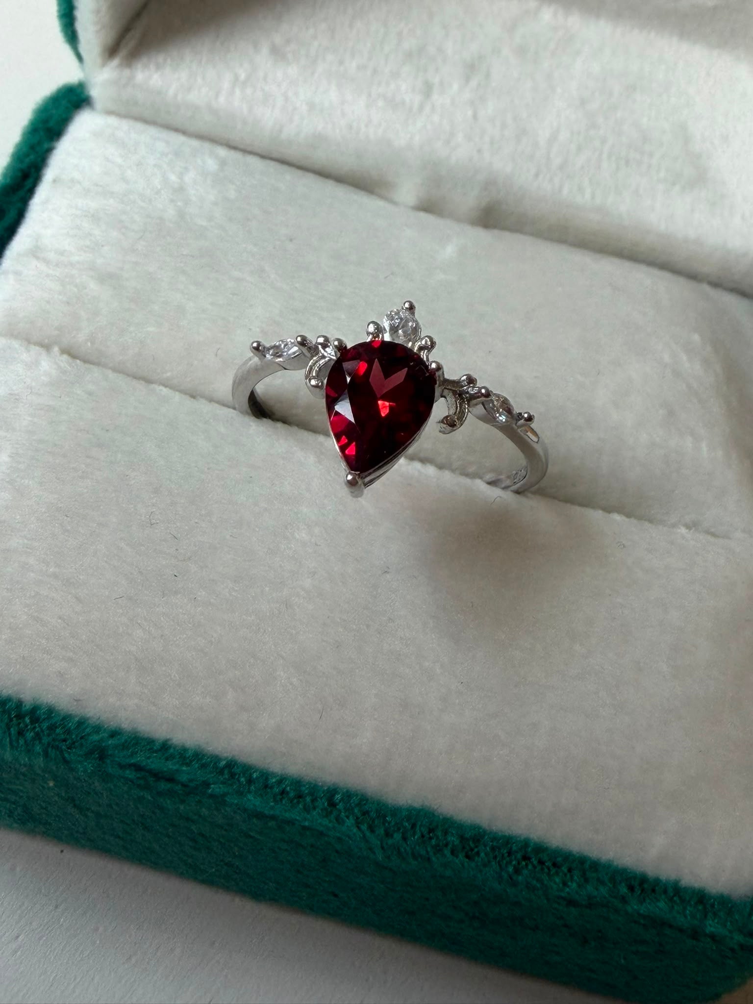 Crystal 925 Silver Rings
