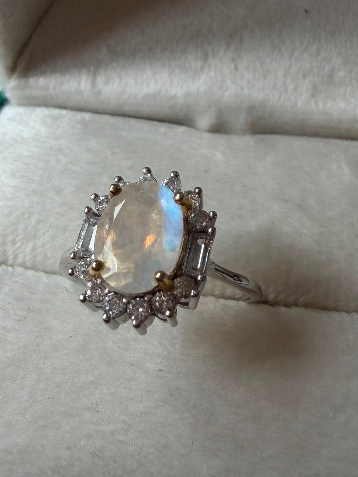 Crystal 925 Silver Rings