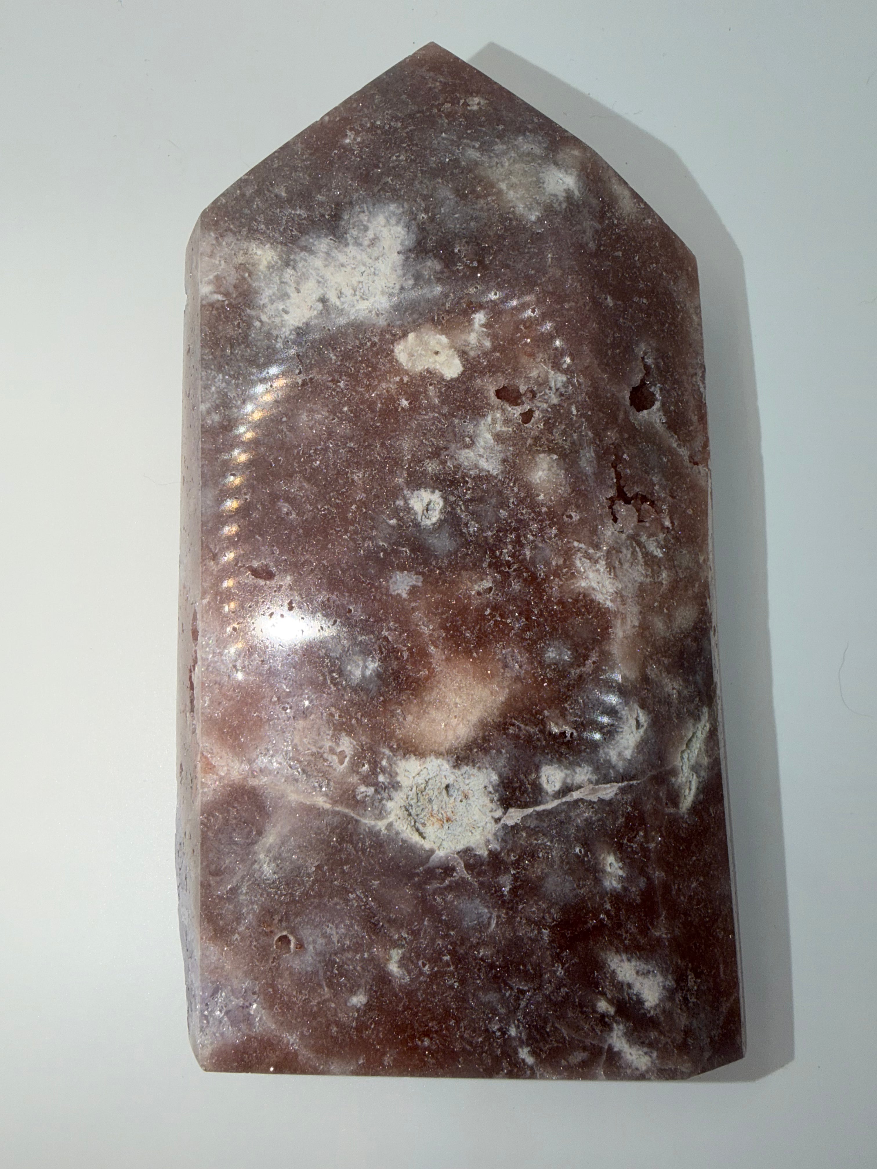 Deep Purple Pink Amethyst Tower