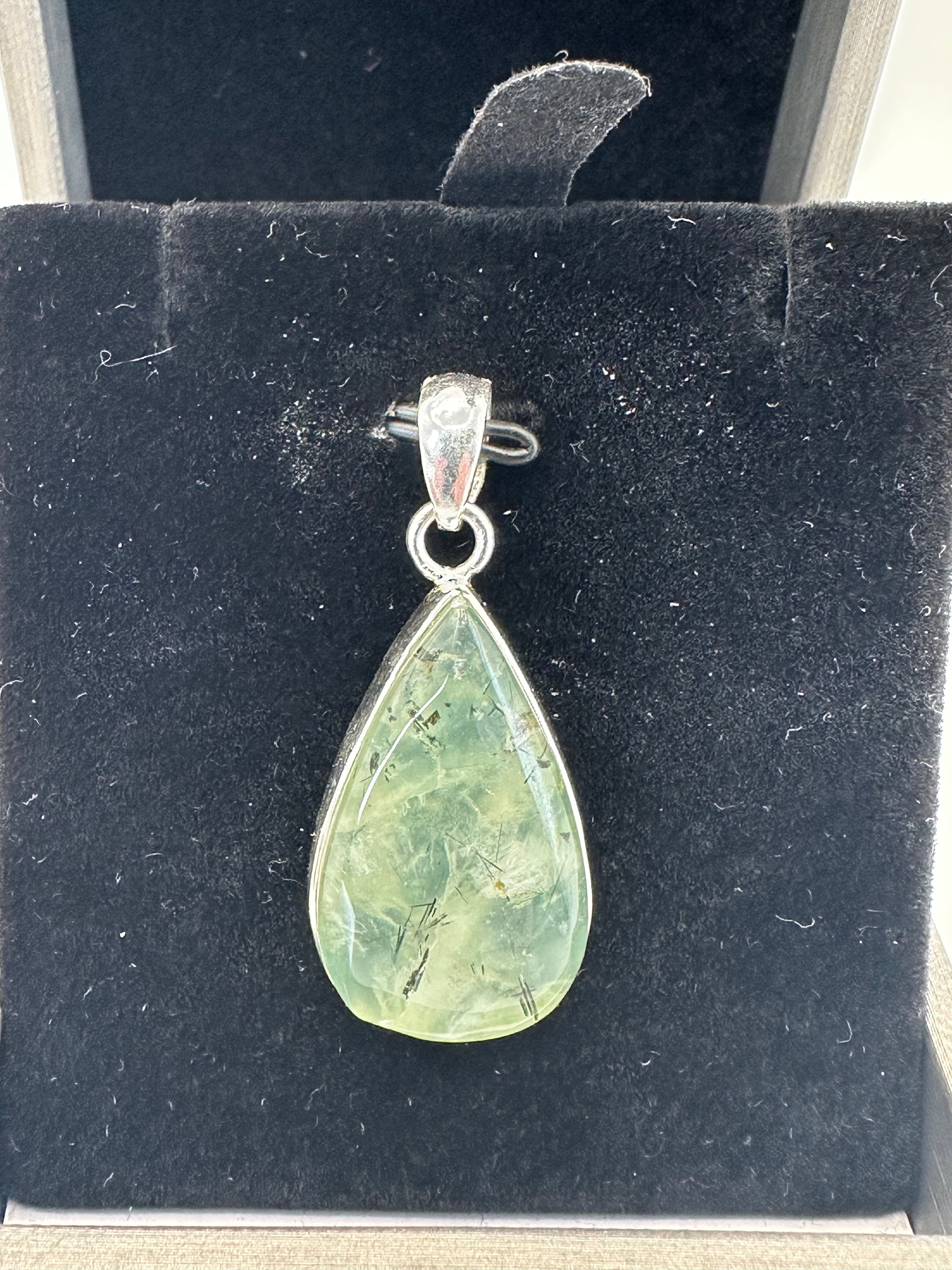Prehnite 925 Pendants