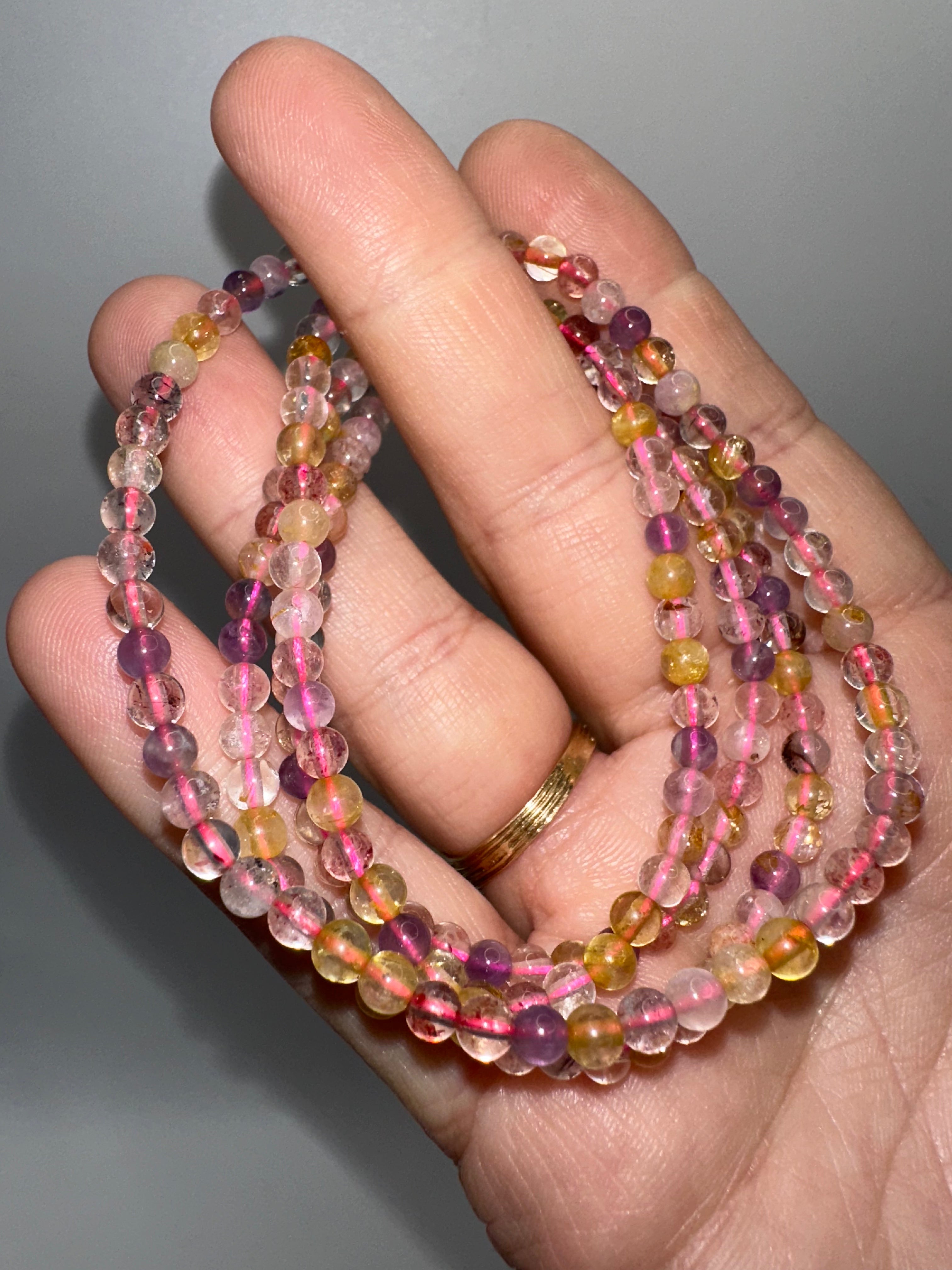 Crystal Necklace with matching Bracelet sets