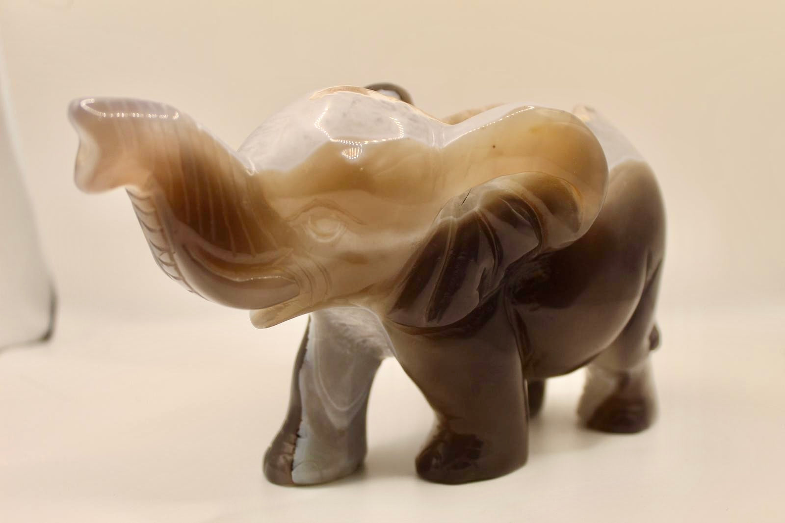 Druzy agate Elephant