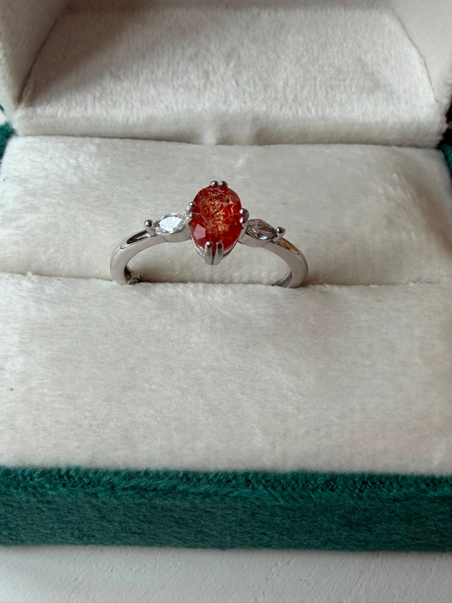 Crystal 925 Silver Rings