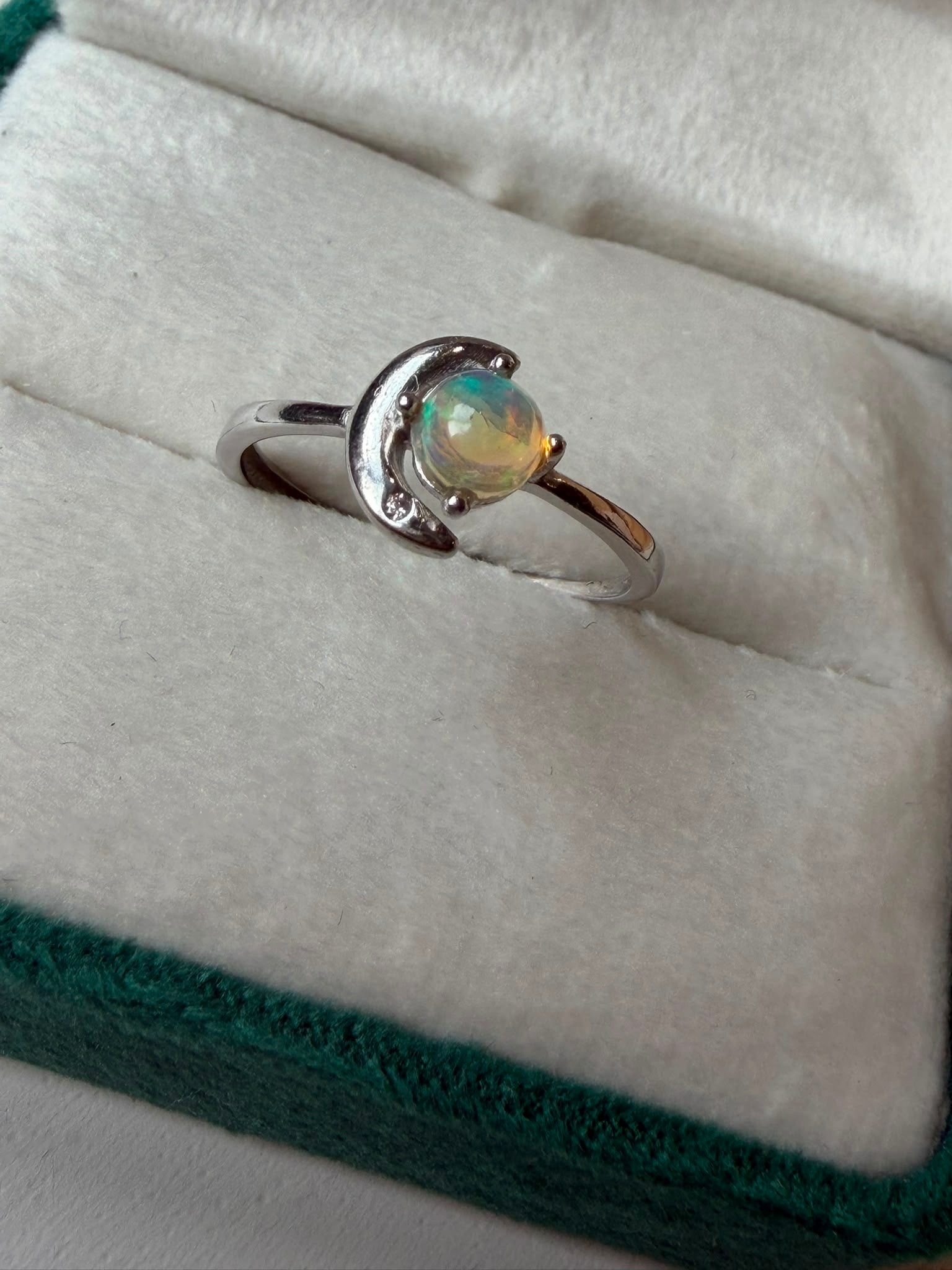 Crystal 925 Silver Rings