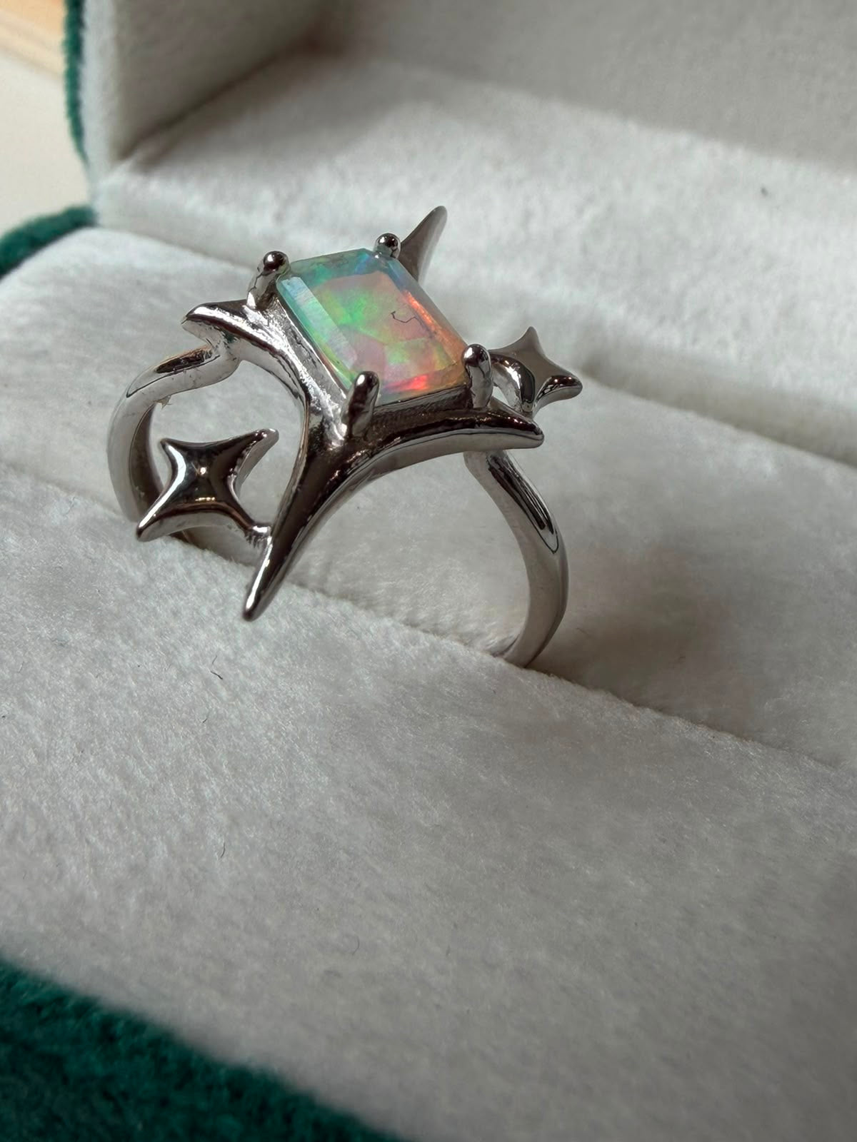 Crystal 925 Silver Rings