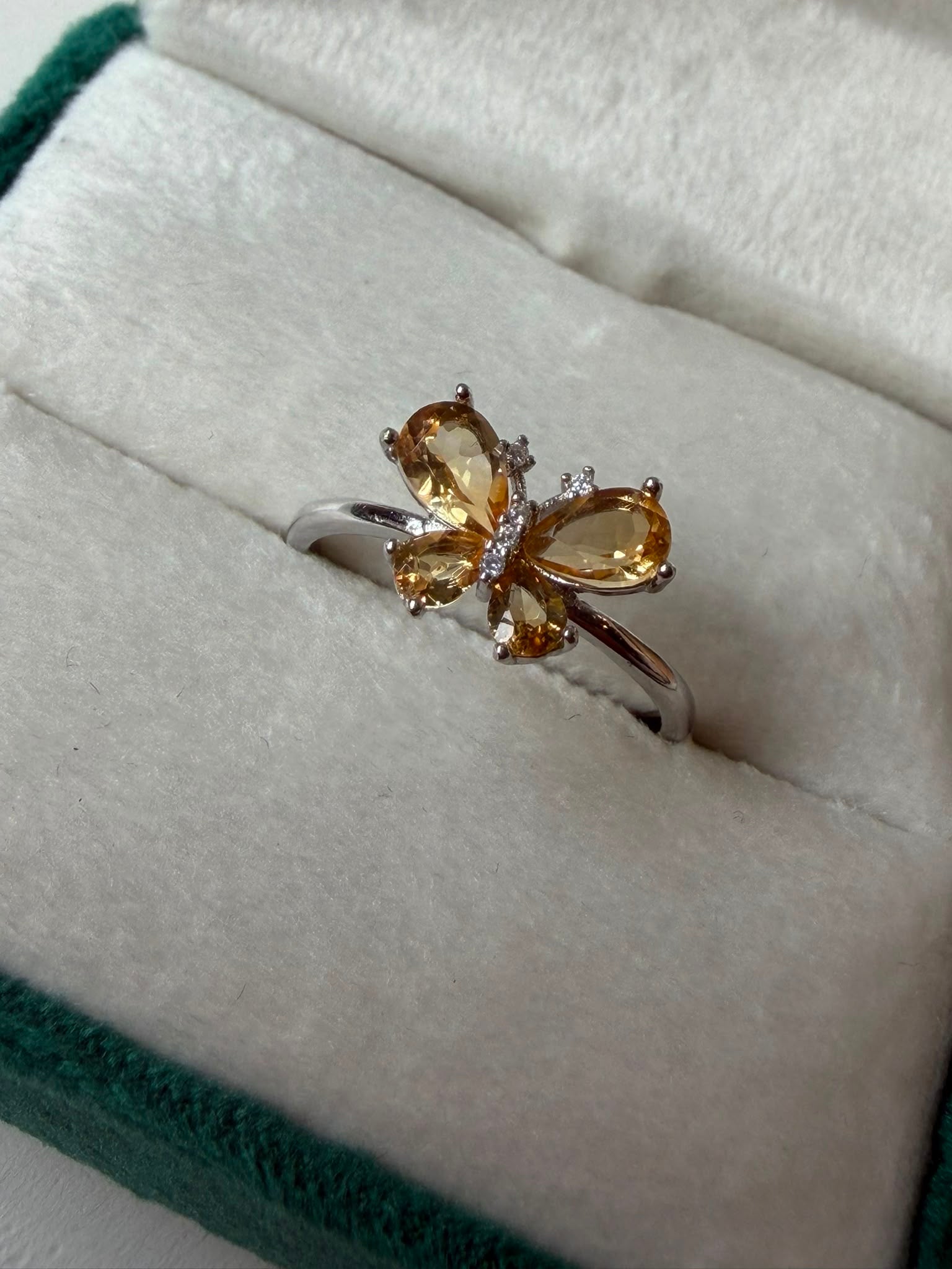 Crystal 925 Silver Rings