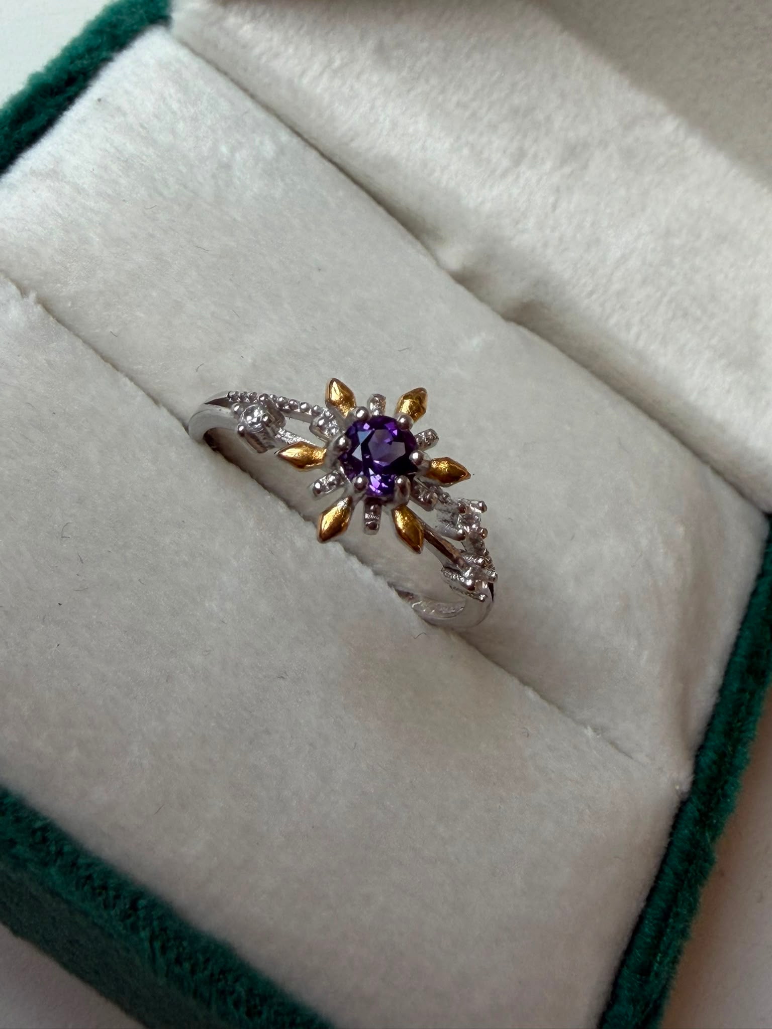 Crystal 925 Silver Rings