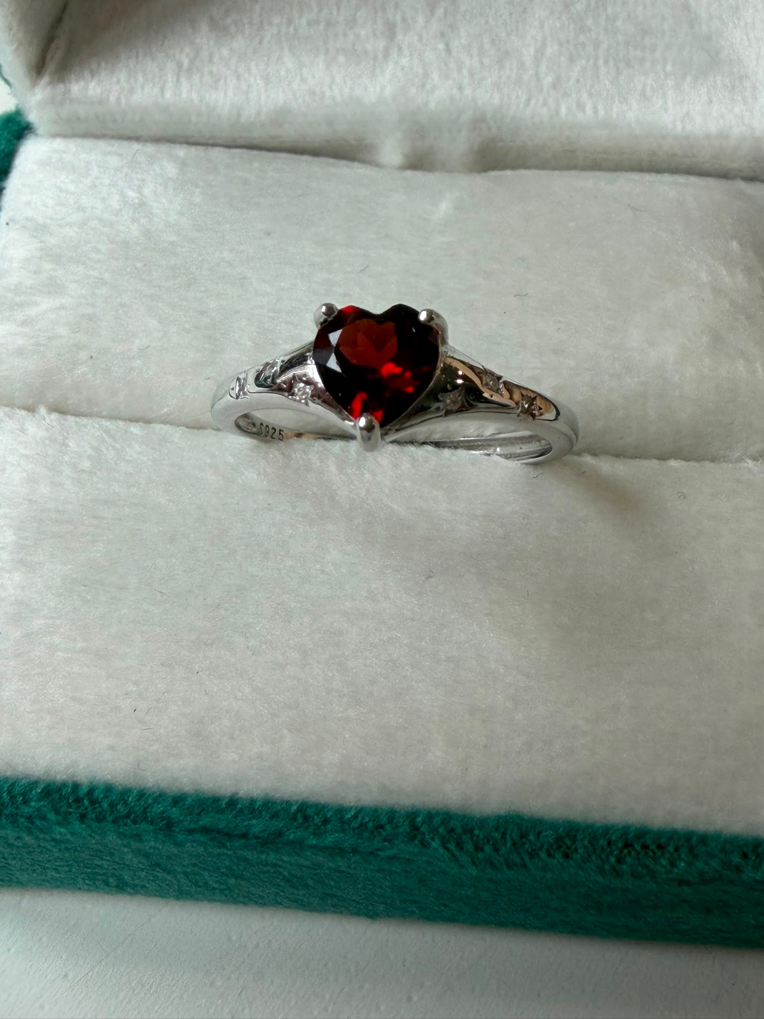 Crystal 925 Silver Rings