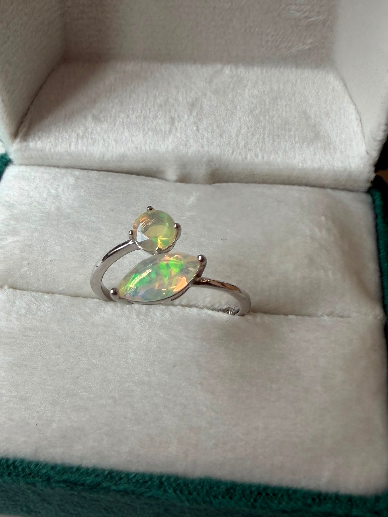 Crystal 925 Silver Rings