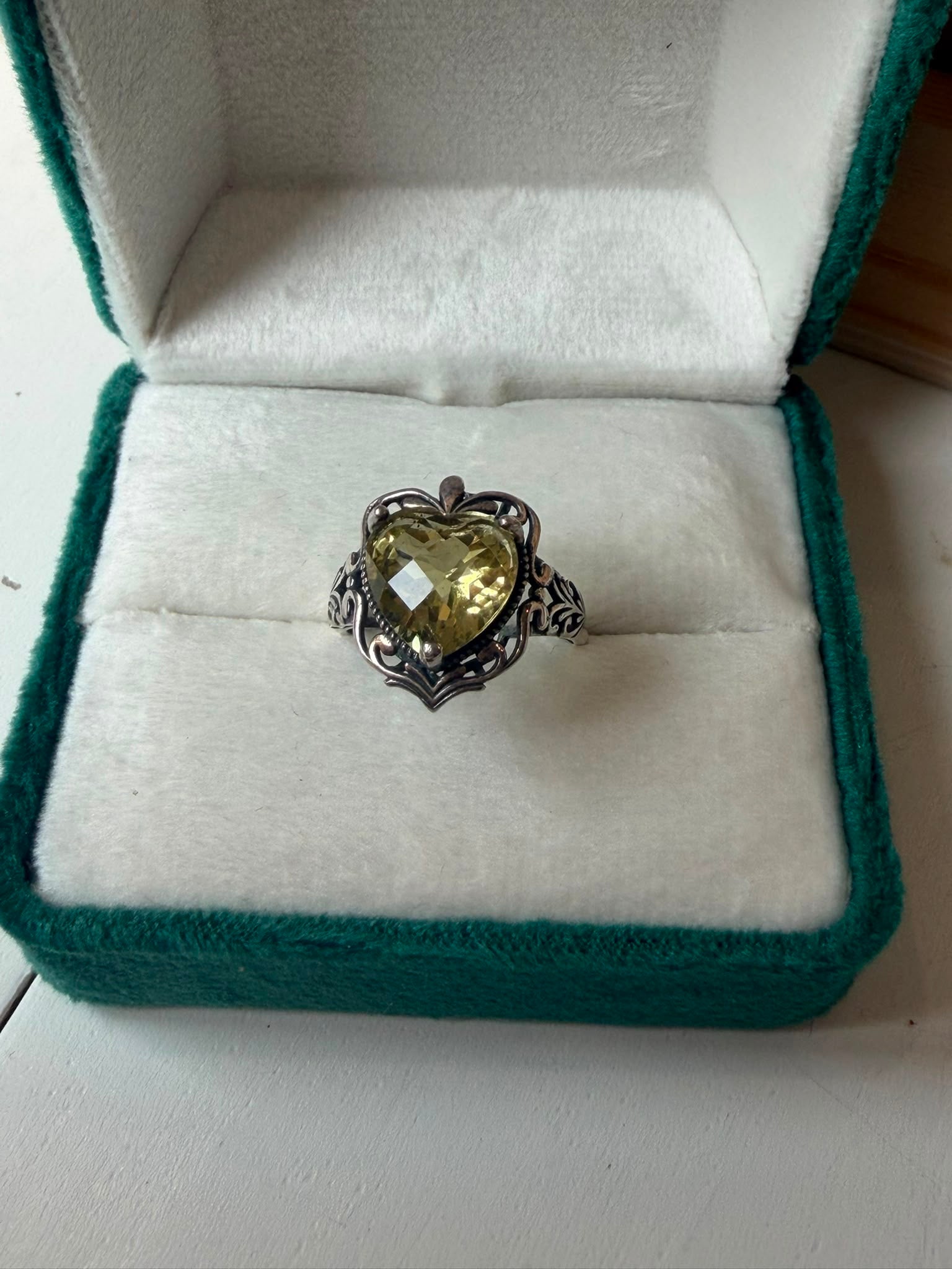Crystal 925 Silver Rings