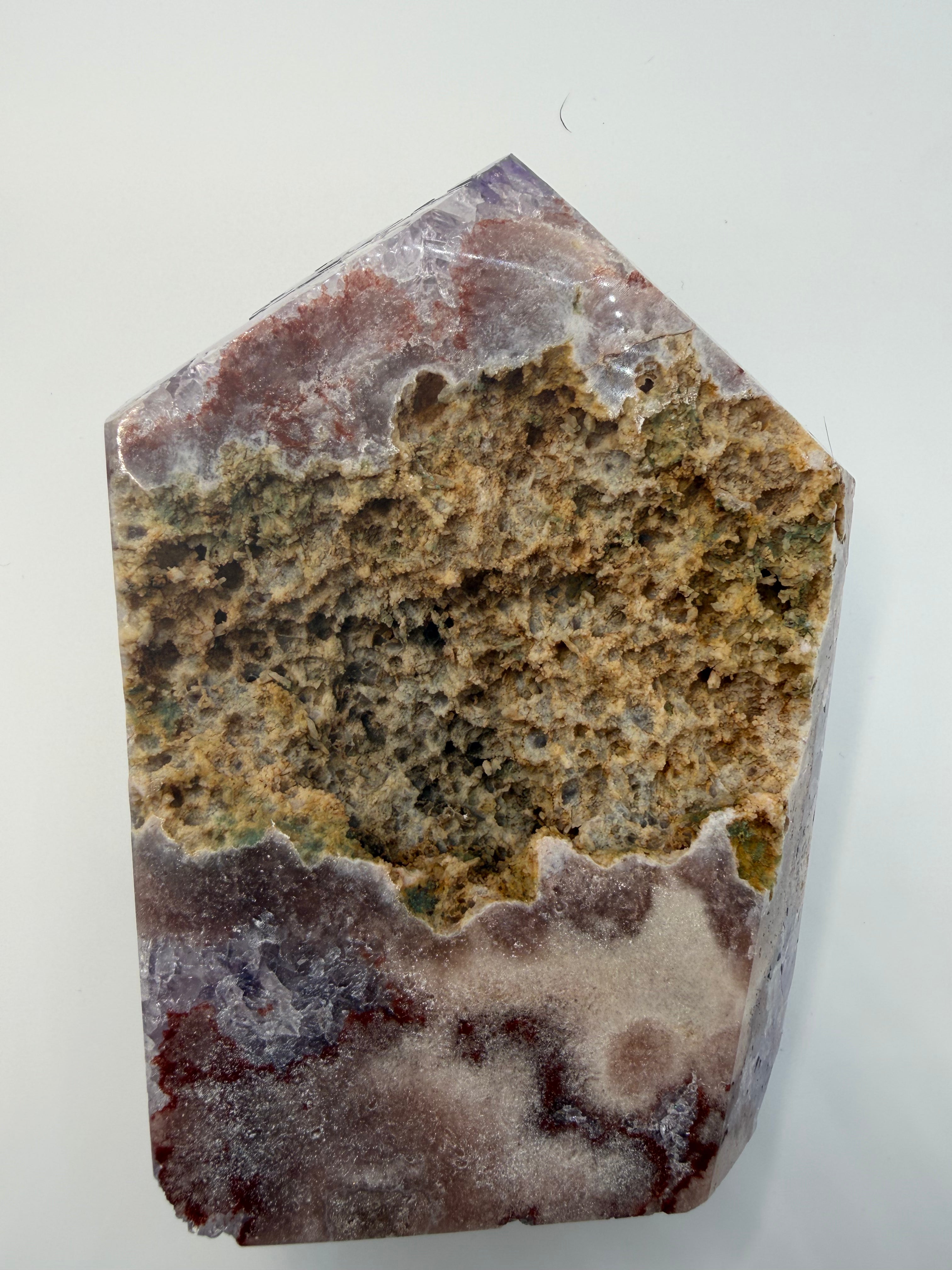Deep Purple Pink Amethyst tower