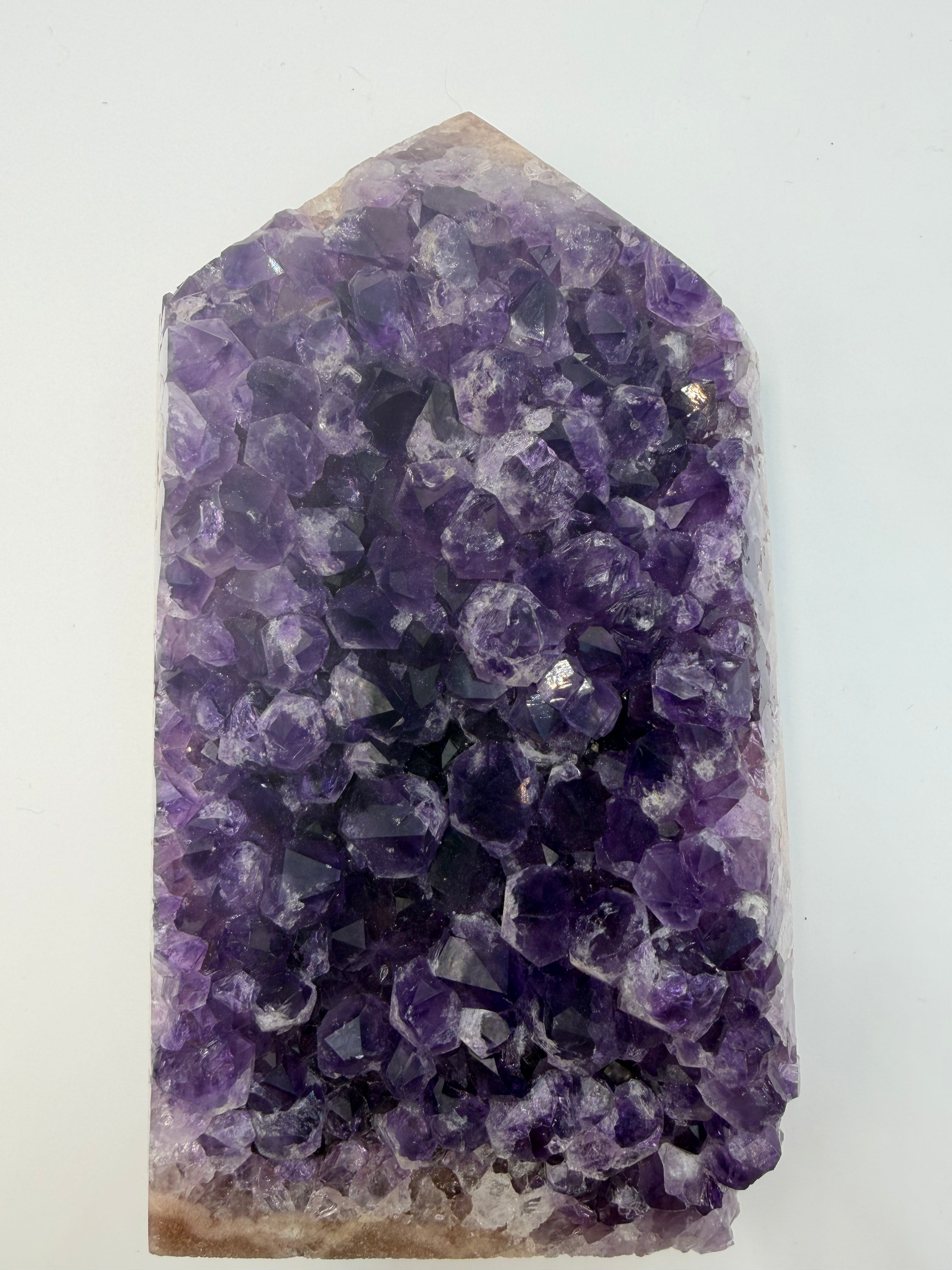 Deep Purple Pink Amethyst Tower