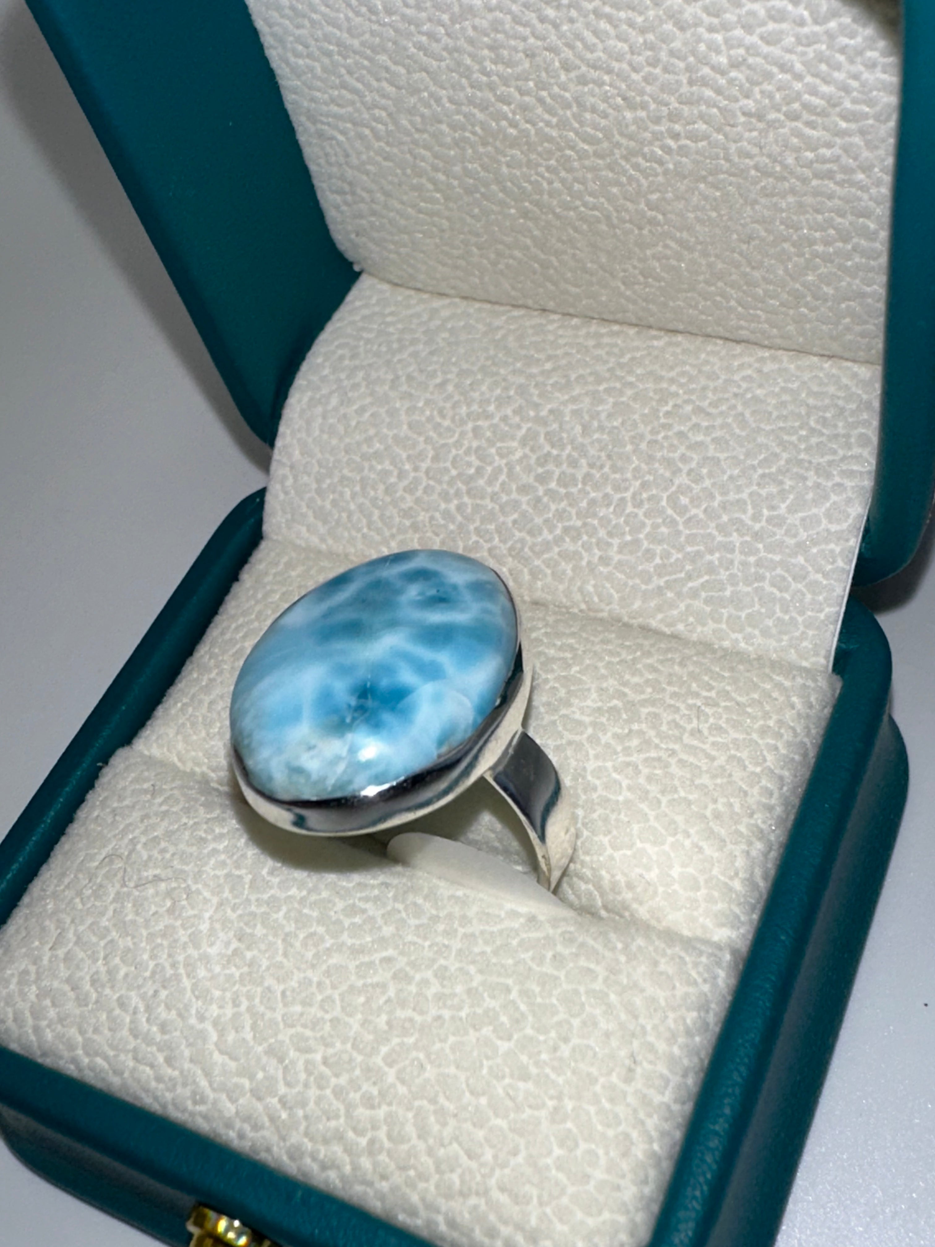 Larimar Ring