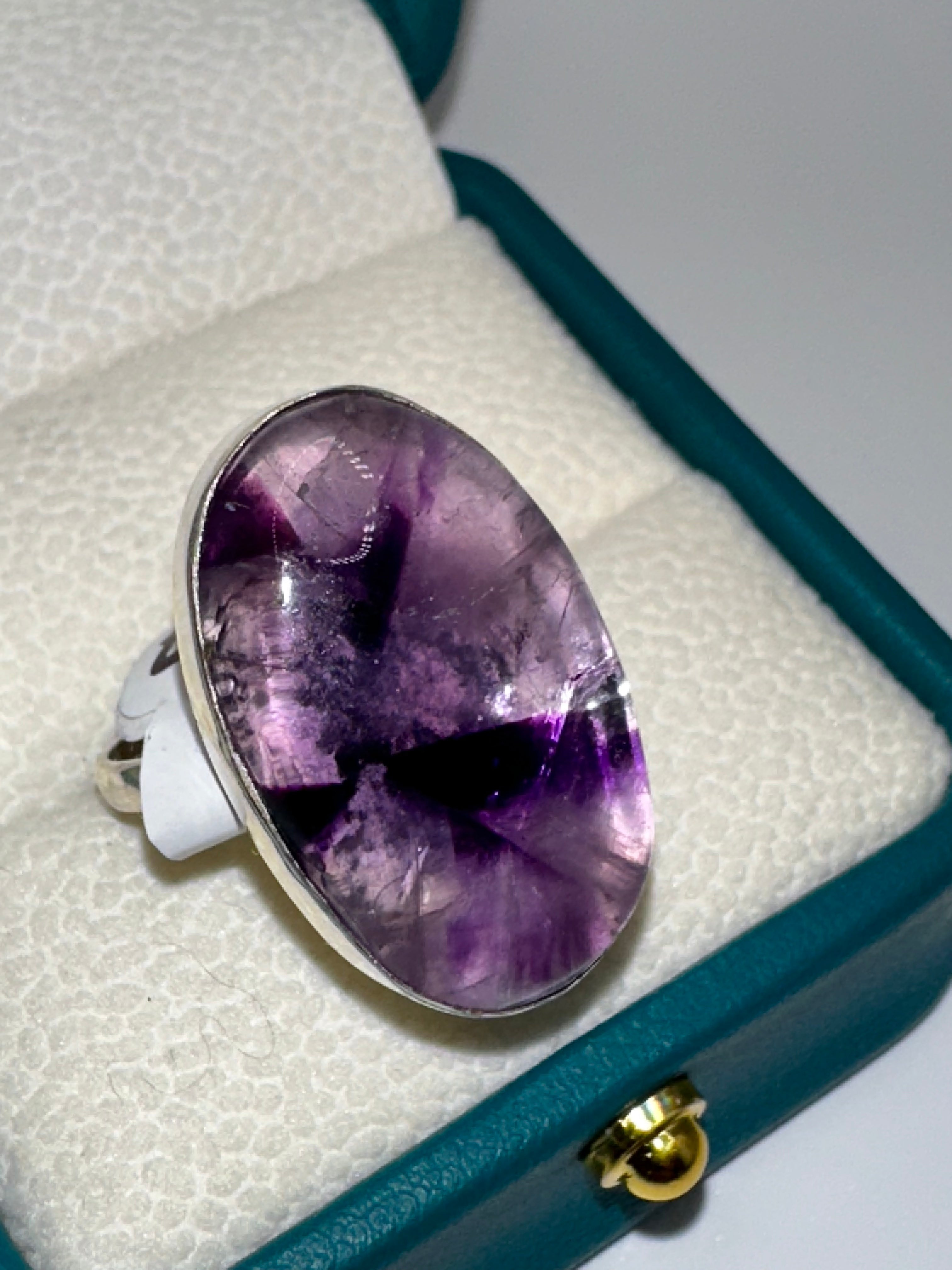 Phantom Amethyst 925 Rings