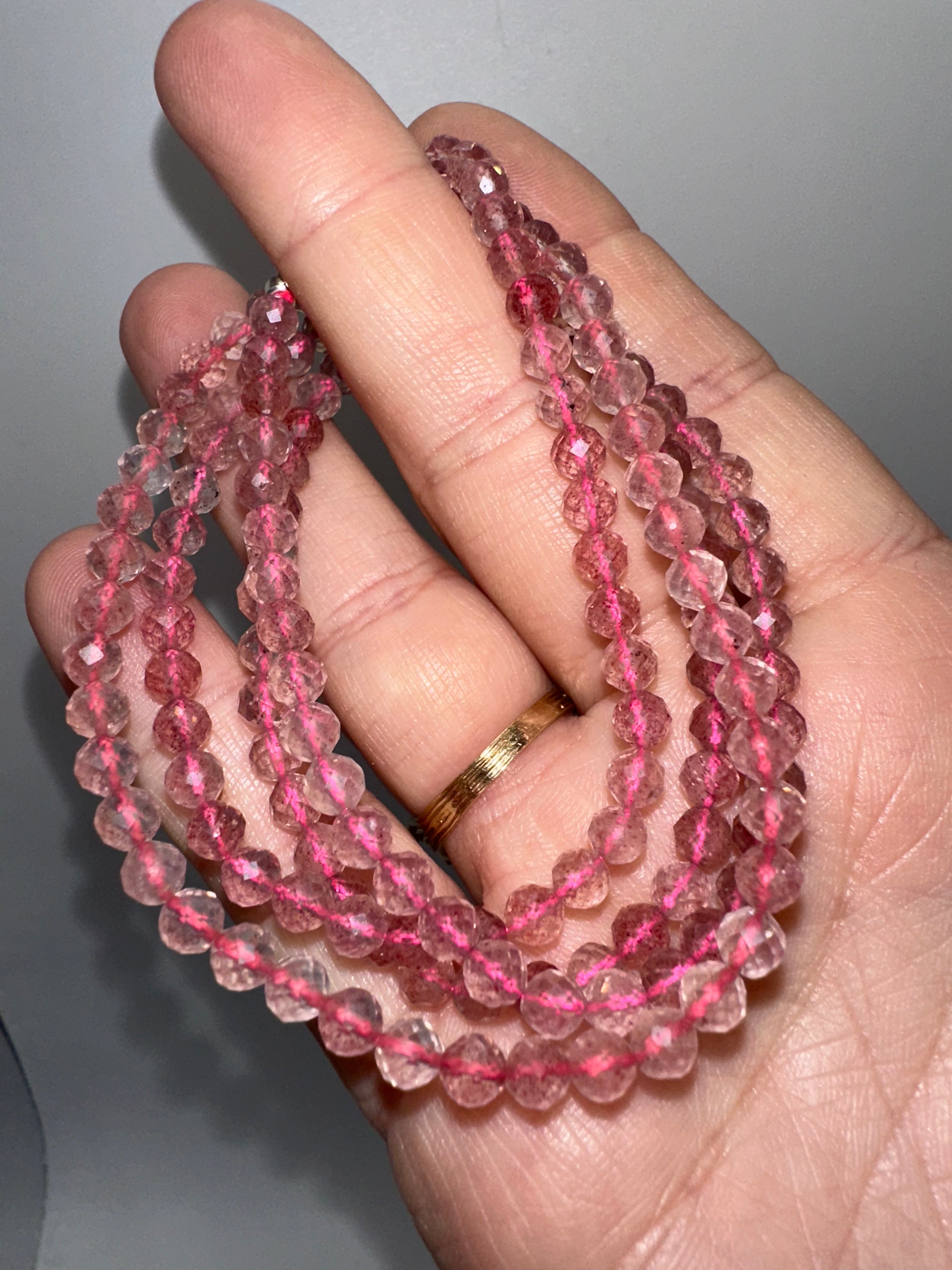 Crystal Necklace with matching Bracelet sets