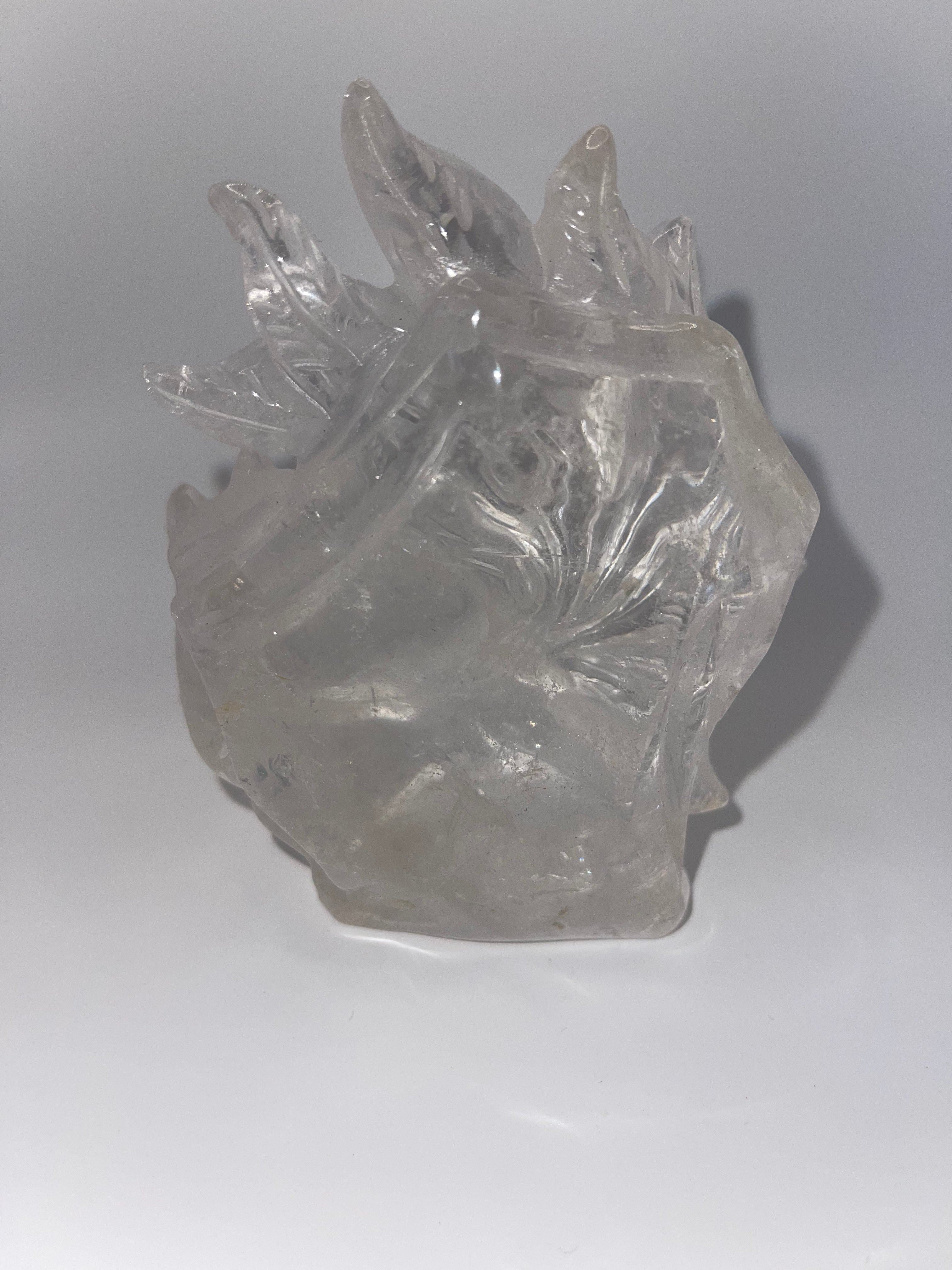 Clear Quartz 9 Tail Fox