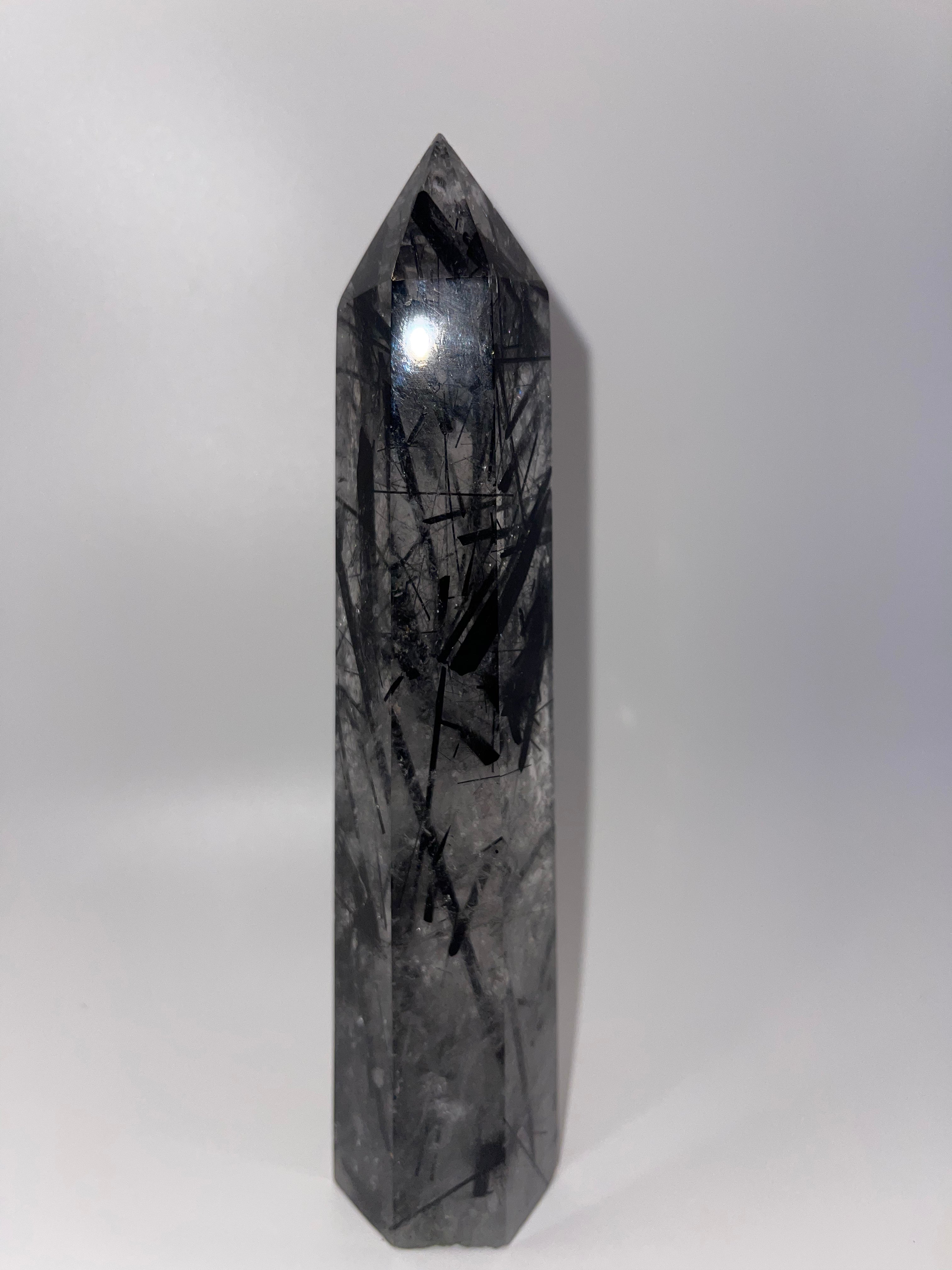 Statement Tourmaline in Quartz Towers