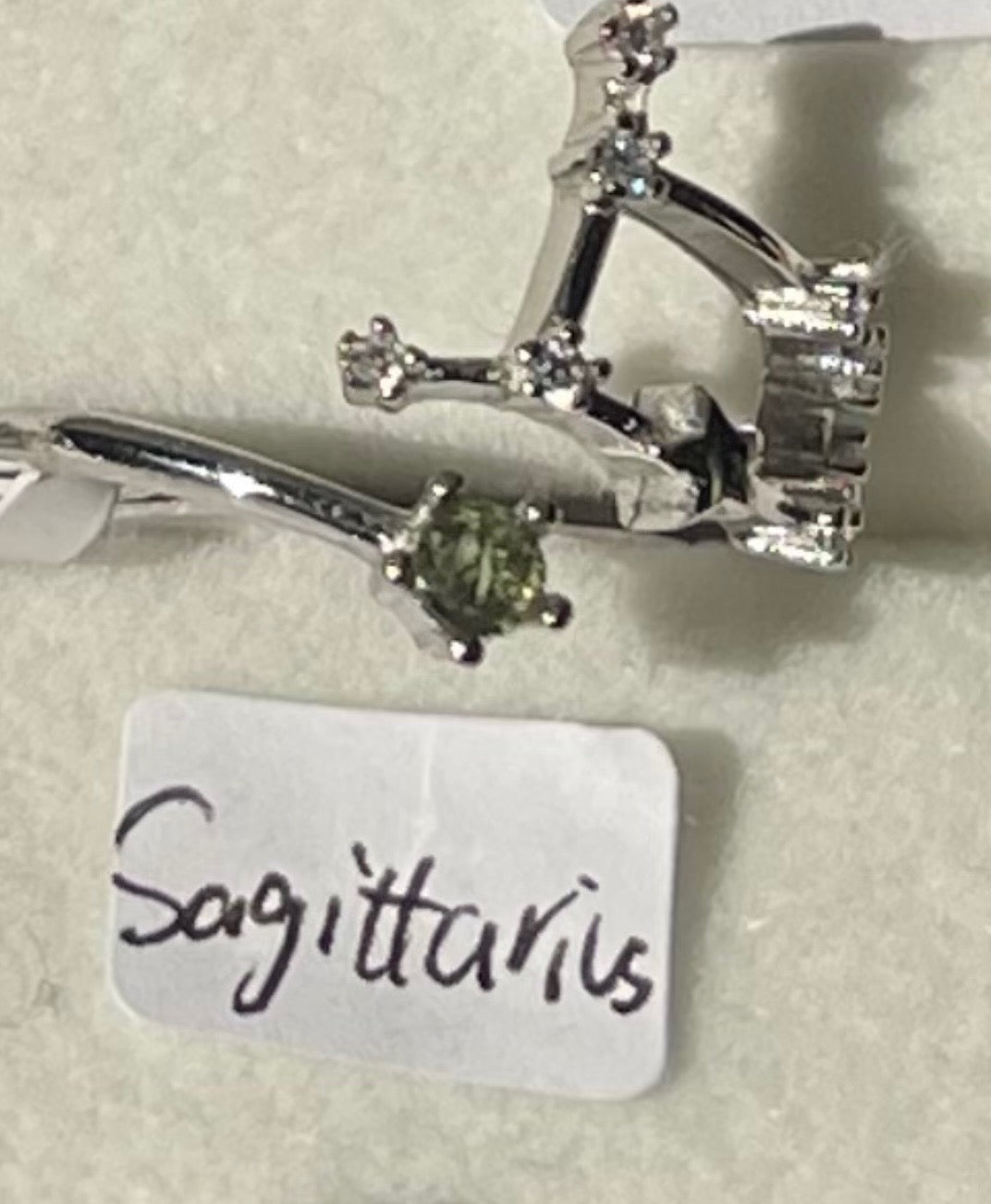 Moldavite Star Sign Rings